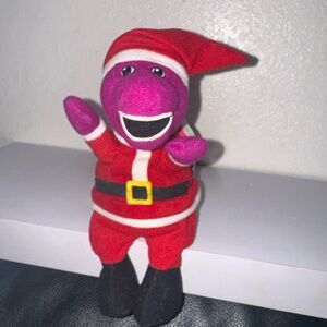 Barney Plush and book Toy